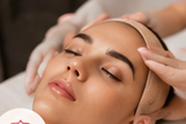 Illustrative facial treatment